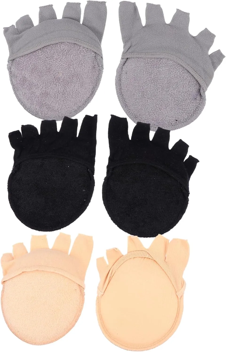 3 Pairs Creative Summer Socks of Stylish Cotton Elastic Socks for Comfortable Footwear for Canvas Running and High Heel Shoes Breathable and Non Slip Design
