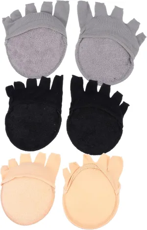 3 Pairs Creative Summer Socks of Stylish Cotton Elastic Socks for Comfortable Footwear for Canvas Running and High Heel Shoes Breathable and Non Slip Design