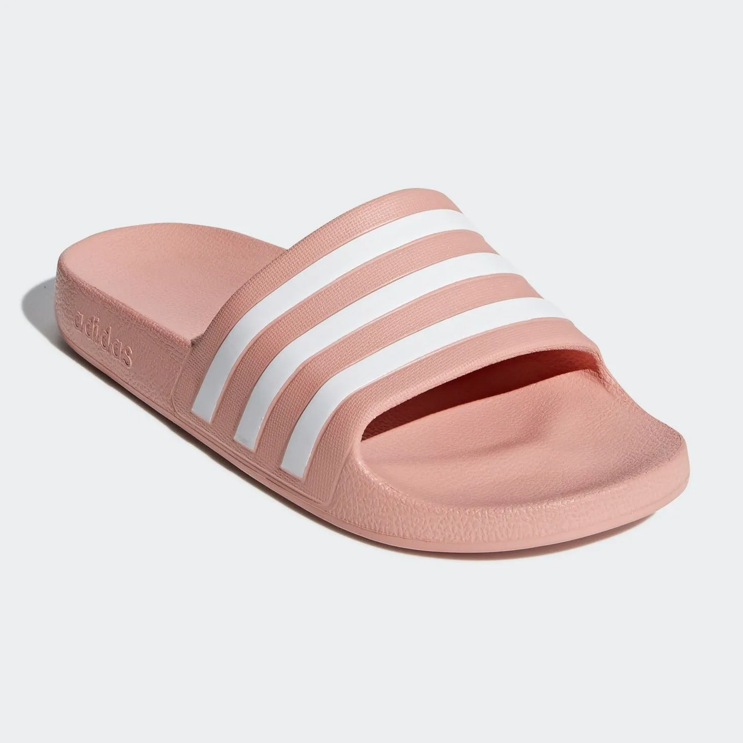 Adidas Adilette Aqua Stripe Slides (Dust Pink)(G28714)