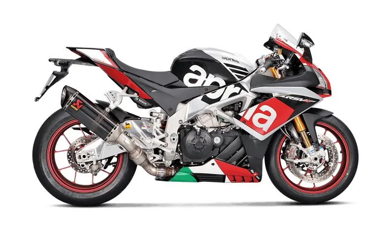 Akarapovic Slip On Line (Carbon) EC Type Approved Exhaust System 2015-2016 Aprilia RSV4