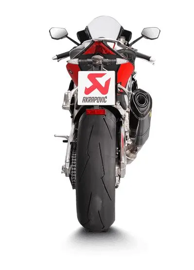 Akarapovic Slip On Line (Carbon) EC Type Approved Exhaust System 2015-2016 Aprilia RSV4
