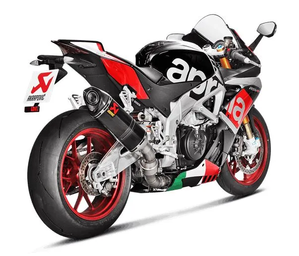Akarapovic Slip On Line (Carbon) EC Type Approved Exhaust System 2015-2016 Aprilia RSV4