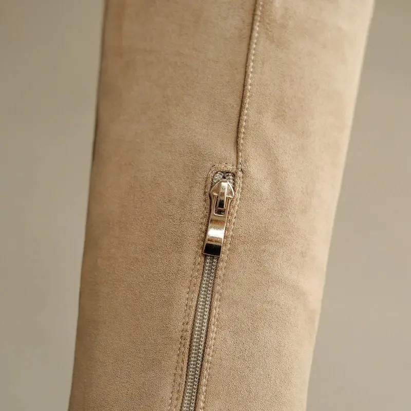 Arden Suede Knee Boot