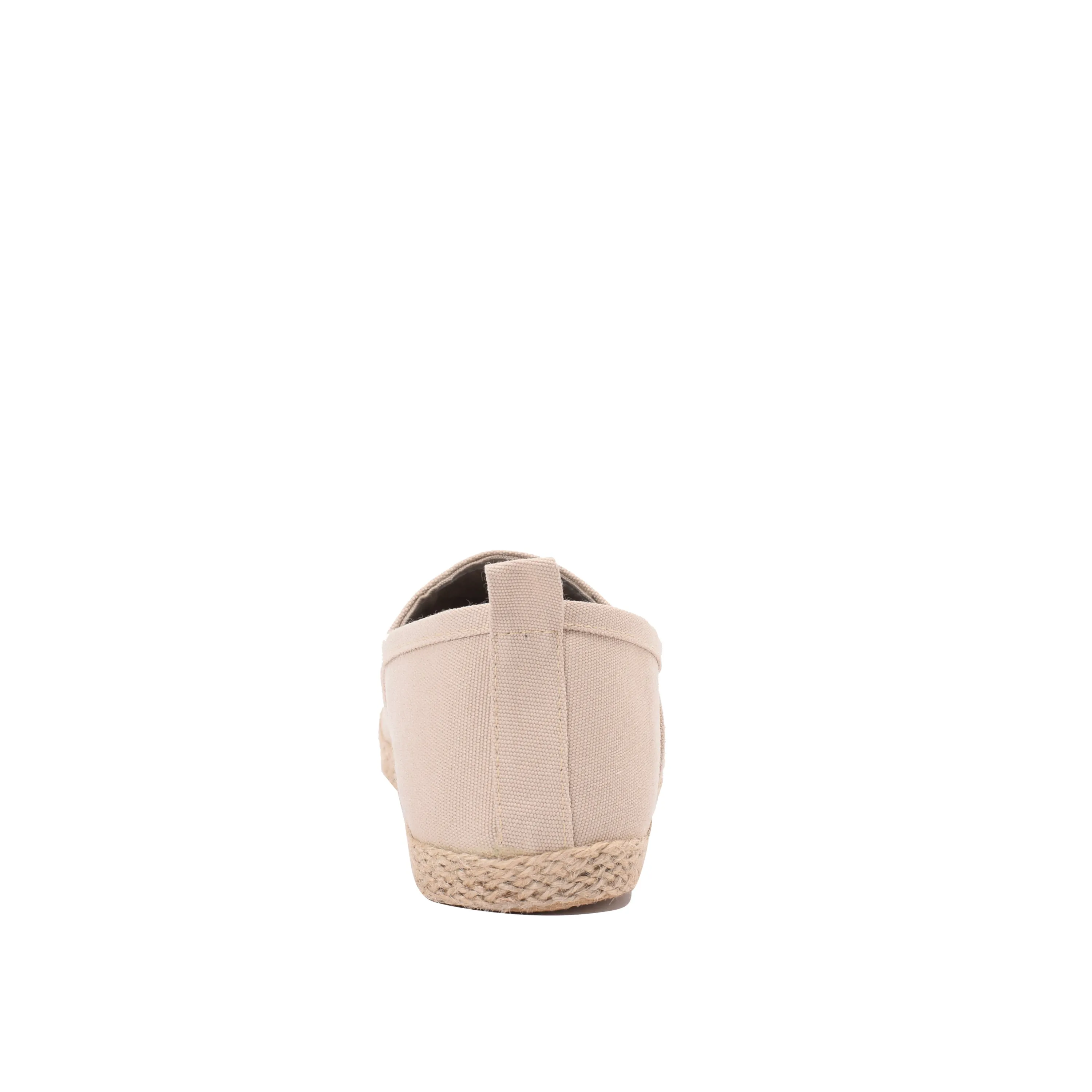 Beige Men Espadrilles with Beige embroideries -7003