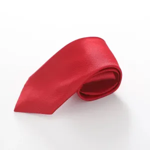 Boys' Formal Neck Tie - Deep Red