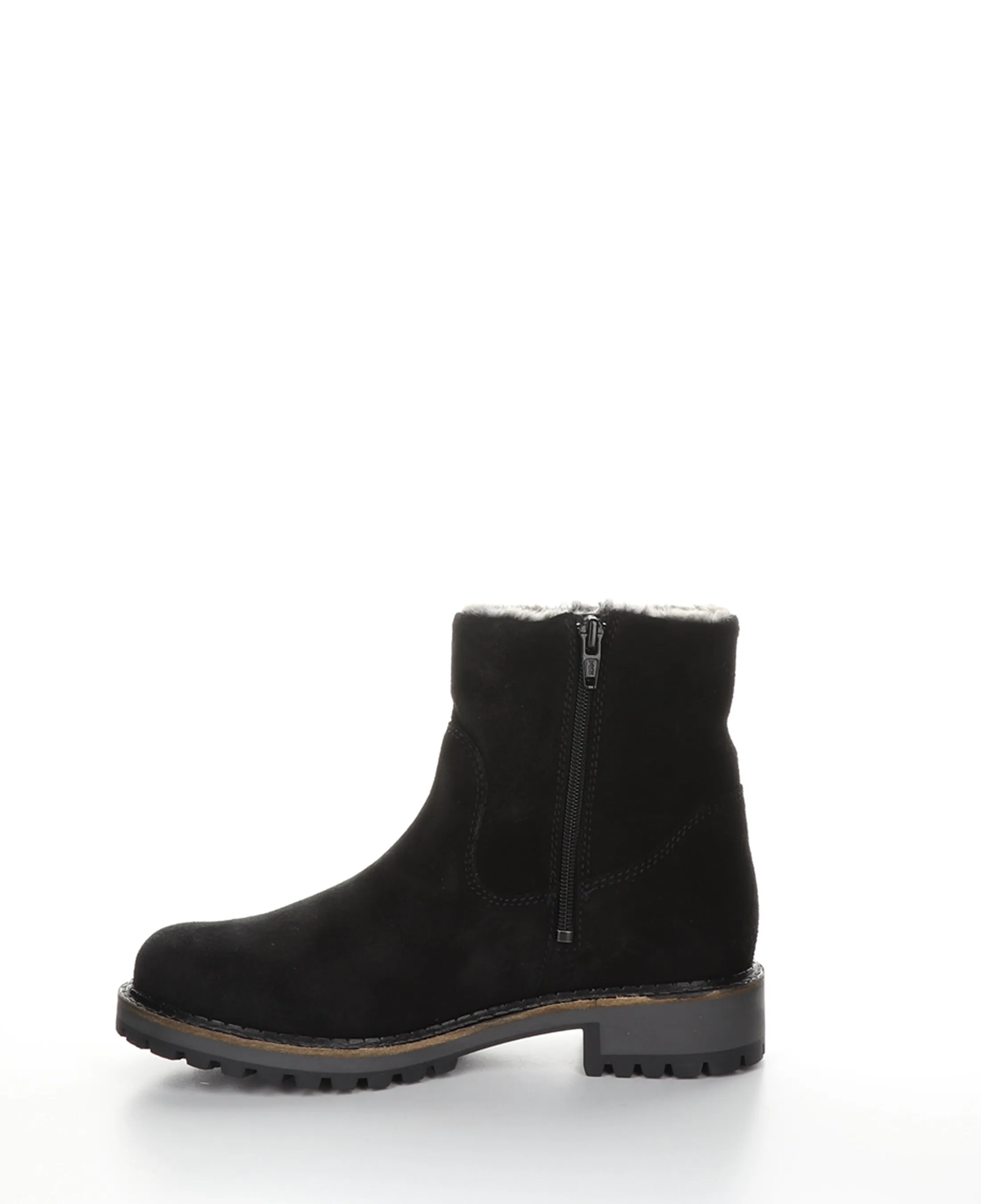 CALIB Black Zip Up Boots