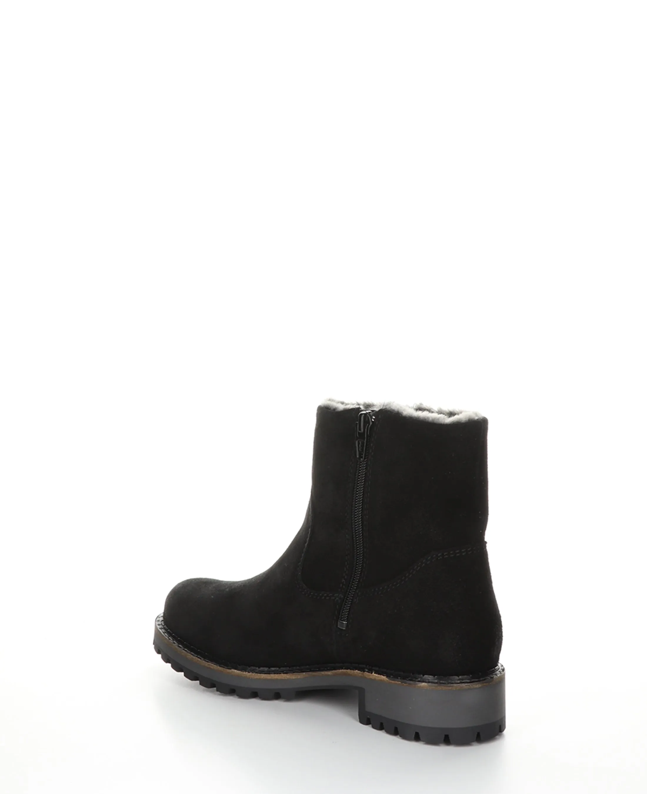 CALIB Black Zip Up Boots