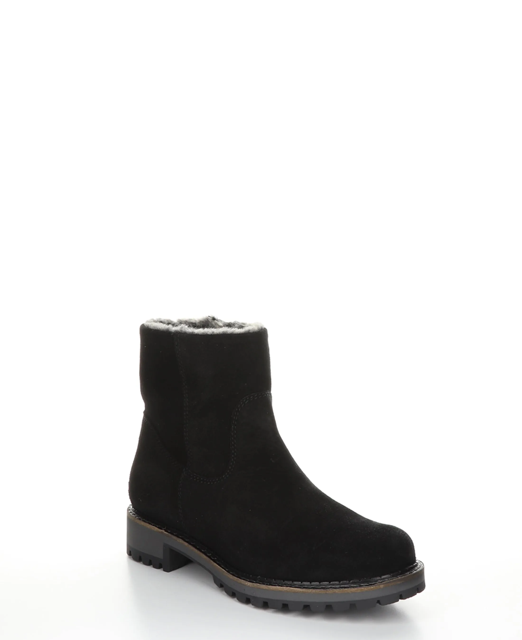 CALIB Black Zip Up Boots