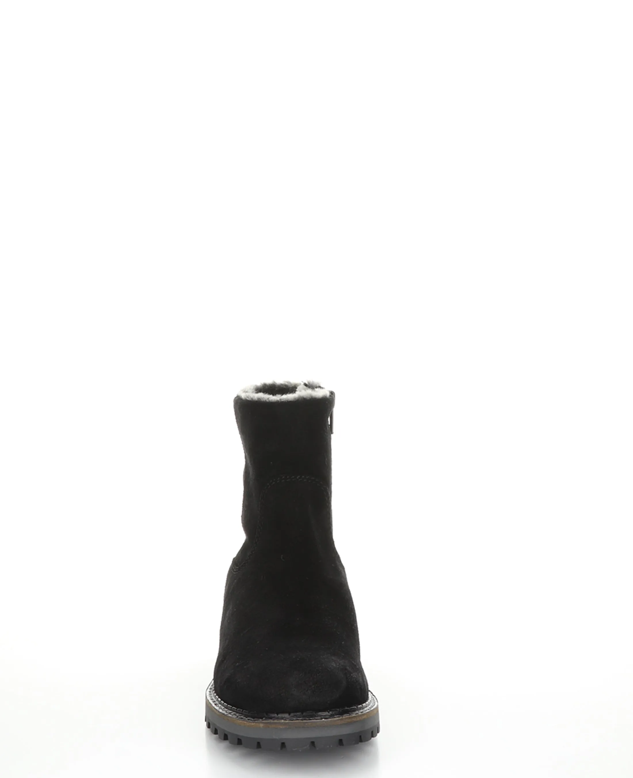 CALIB Black Zip Up Boots