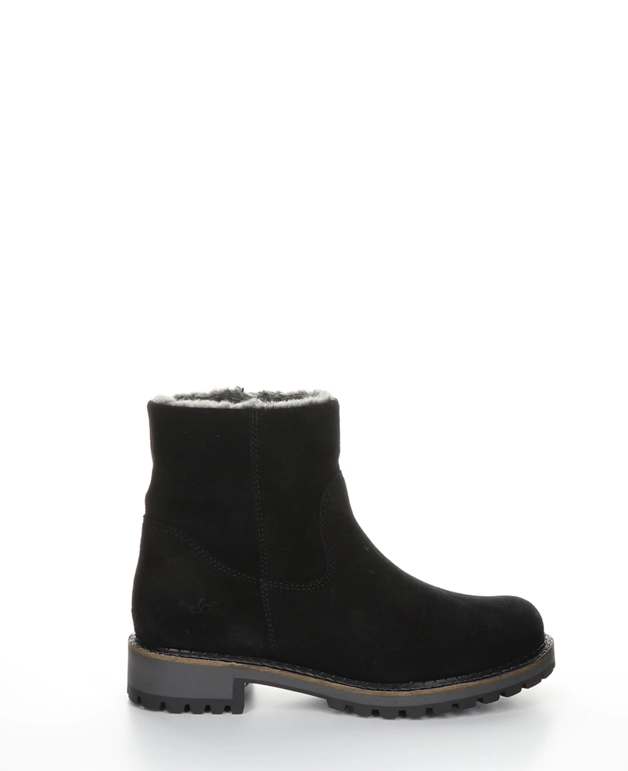 CALIB Black Zip Up Boots