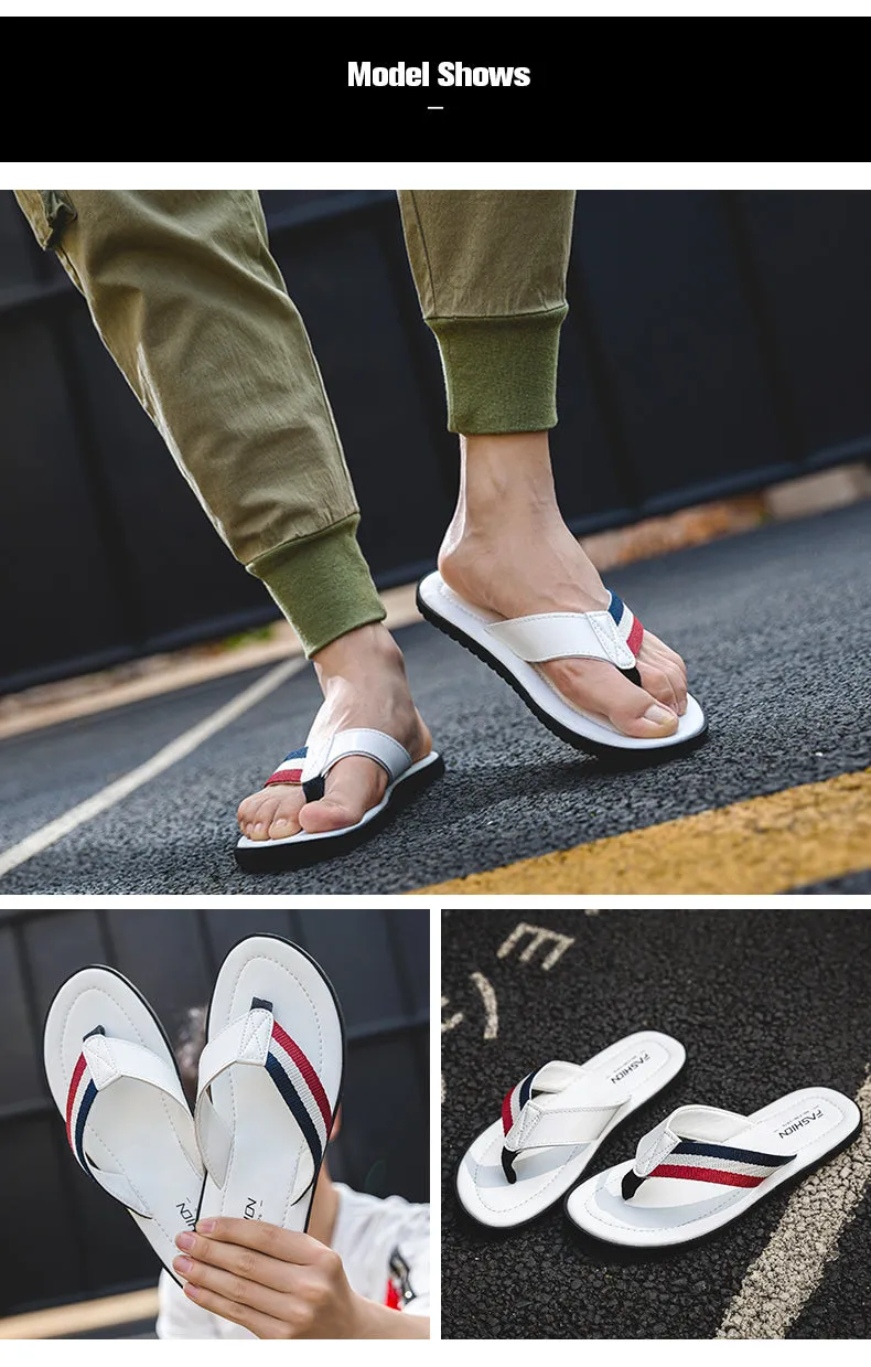 Casual Leather Slippers
