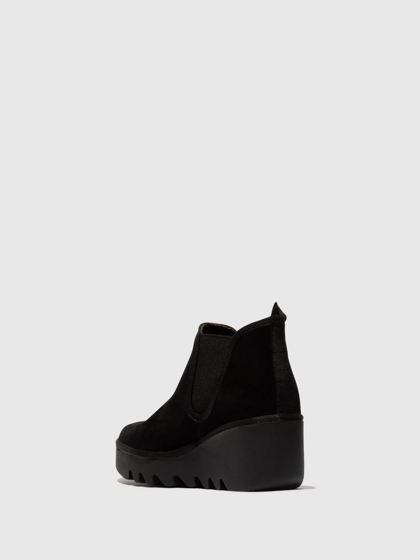 Chelsea Ankle Boots BYNE349FLY OIL SUEDE BLACK