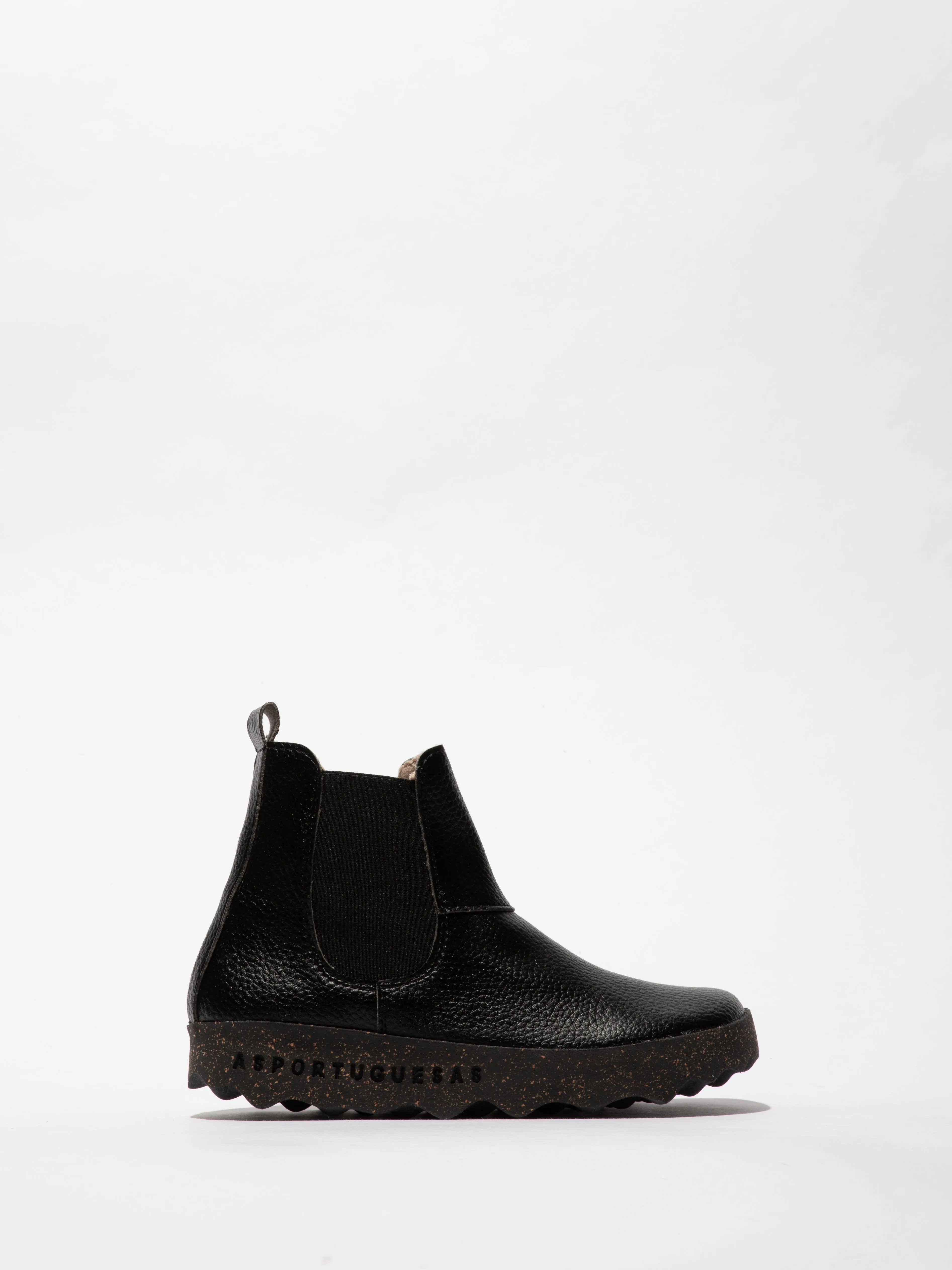 Chelsea Ankle Boots CAIA Black Leather
