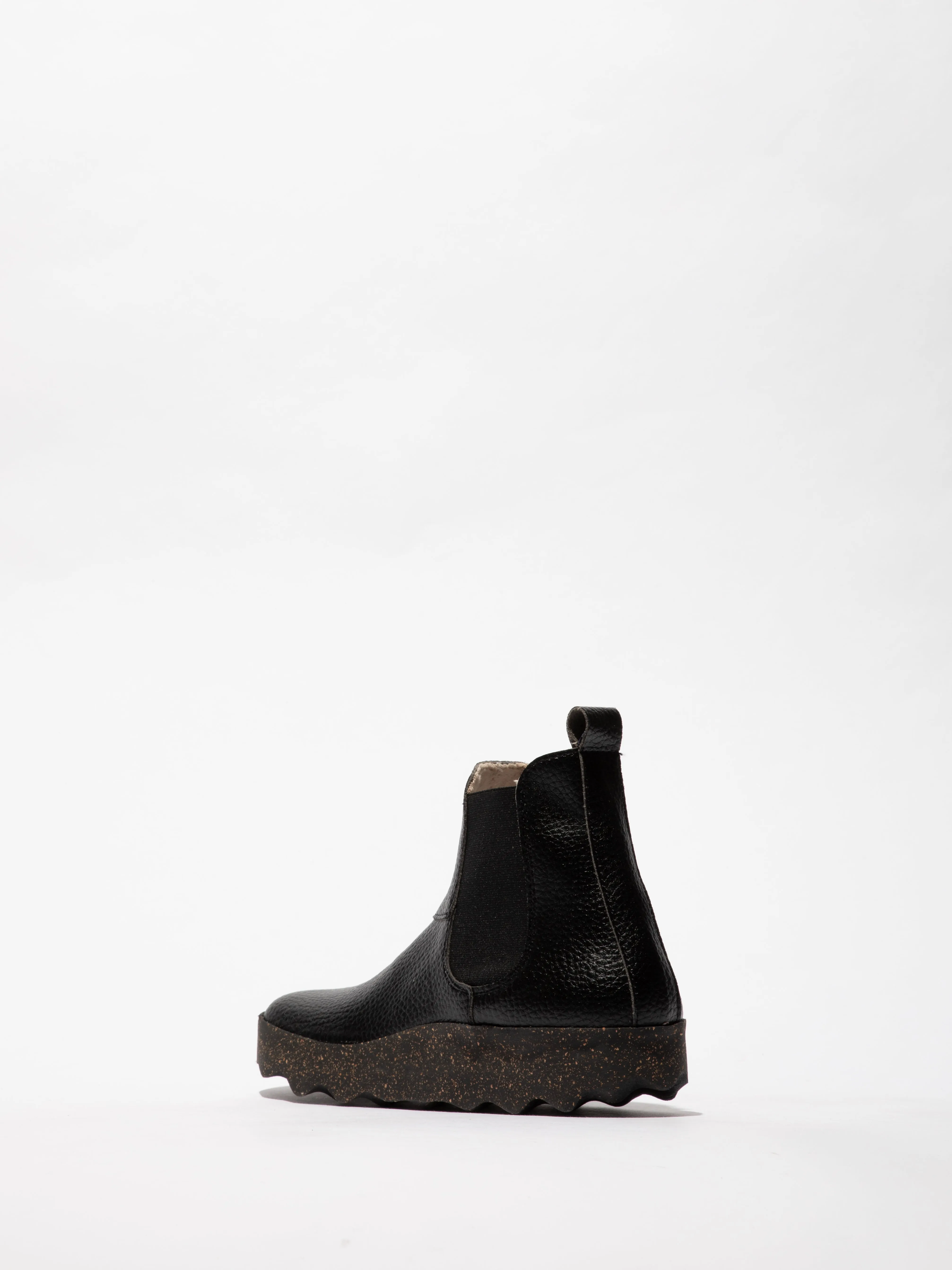 Chelsea Ankle Boots CAIA Black Leather
