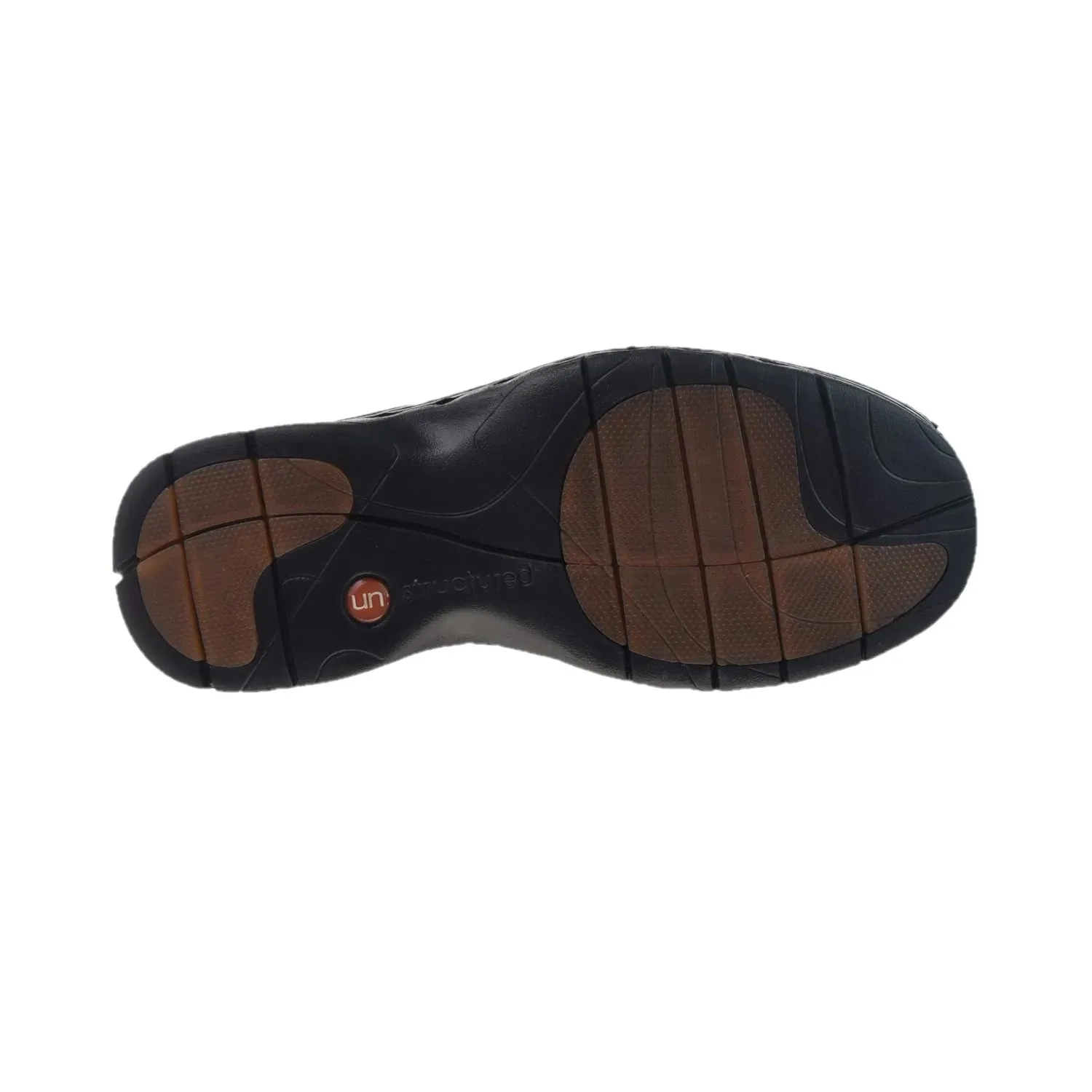 Clarks Unstructured Un.Seal (Wide) Men's Slip-On Loafers Black