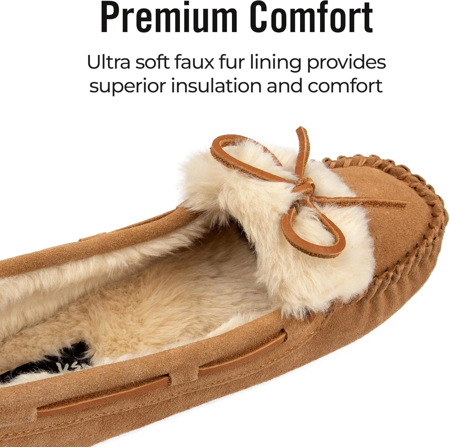 Clarks Women's, Suede Moccasin Slipper
