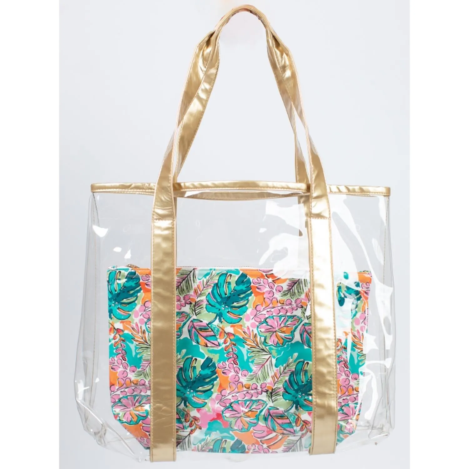 Clear Tote with Insert