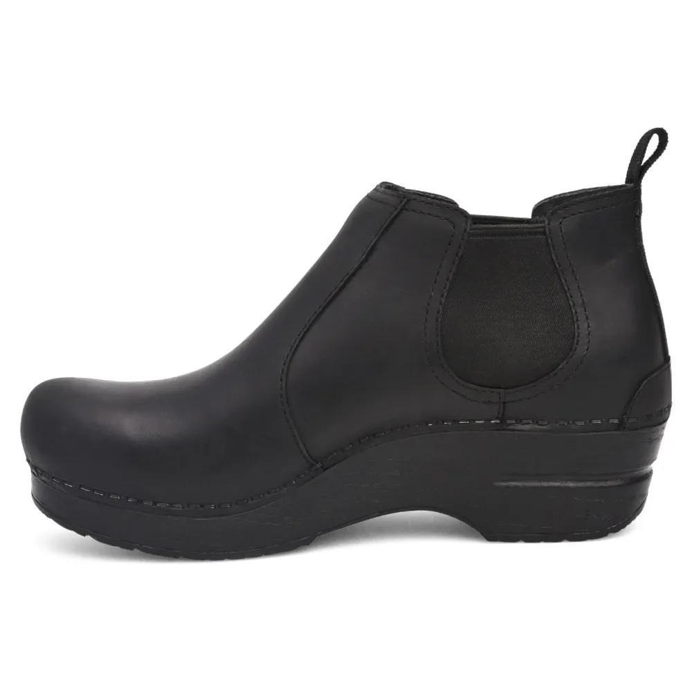 Dansko Frankie Black Oiled Boot (Women's)