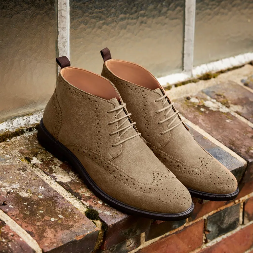 Derbies montantes Gennaro - Marron tabac