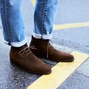 Derbies montantes Paolo - Marron