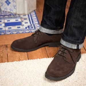 Derbies Valentino - Marron suède