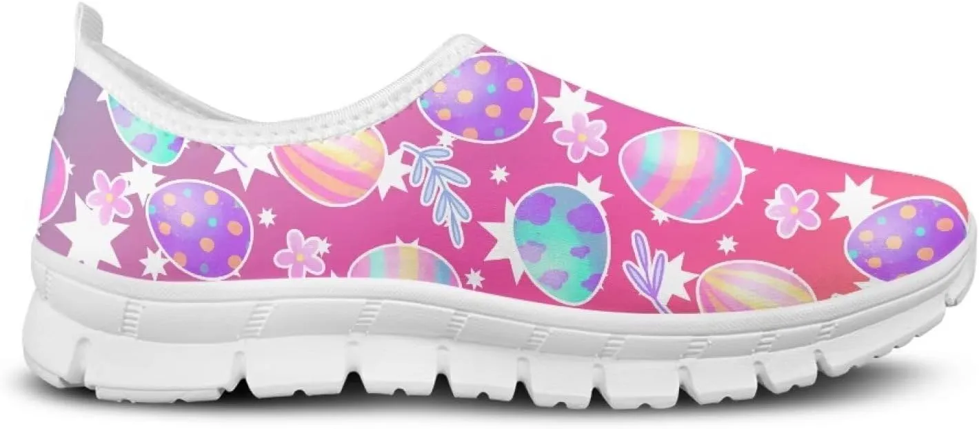 Doojoayie Shoes for Women Slip On Sneakers Novelty Holiday Couple Shoes Flat