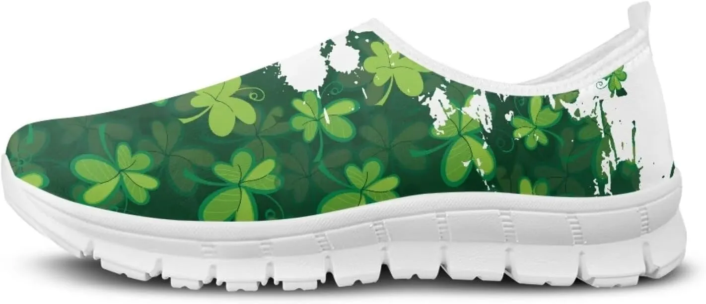 Doojoayie Shoes for Women Slip On Sneakers Novelty Holiday Couple Shoes Flat