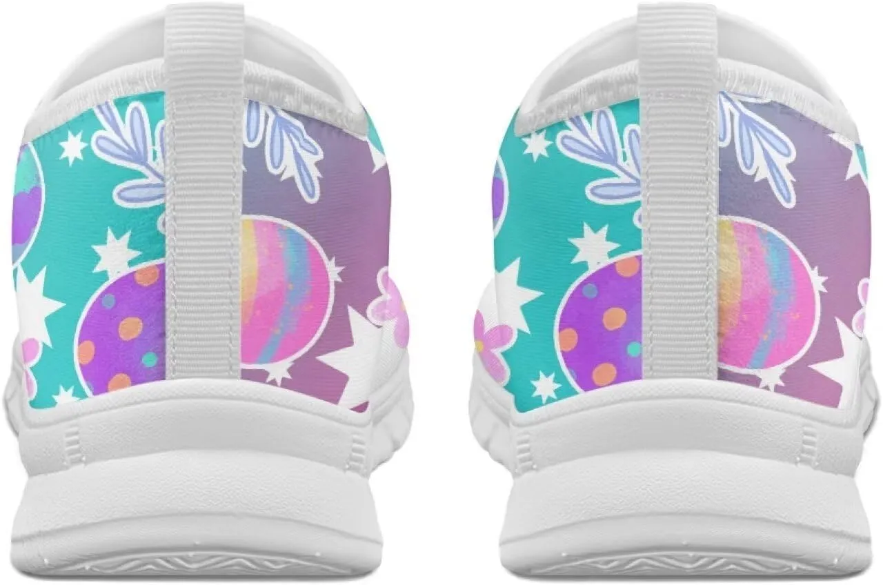 Doojoayie Shoes for Women Slip On Sneakers Novelty Holiday Couple Shoes Flat