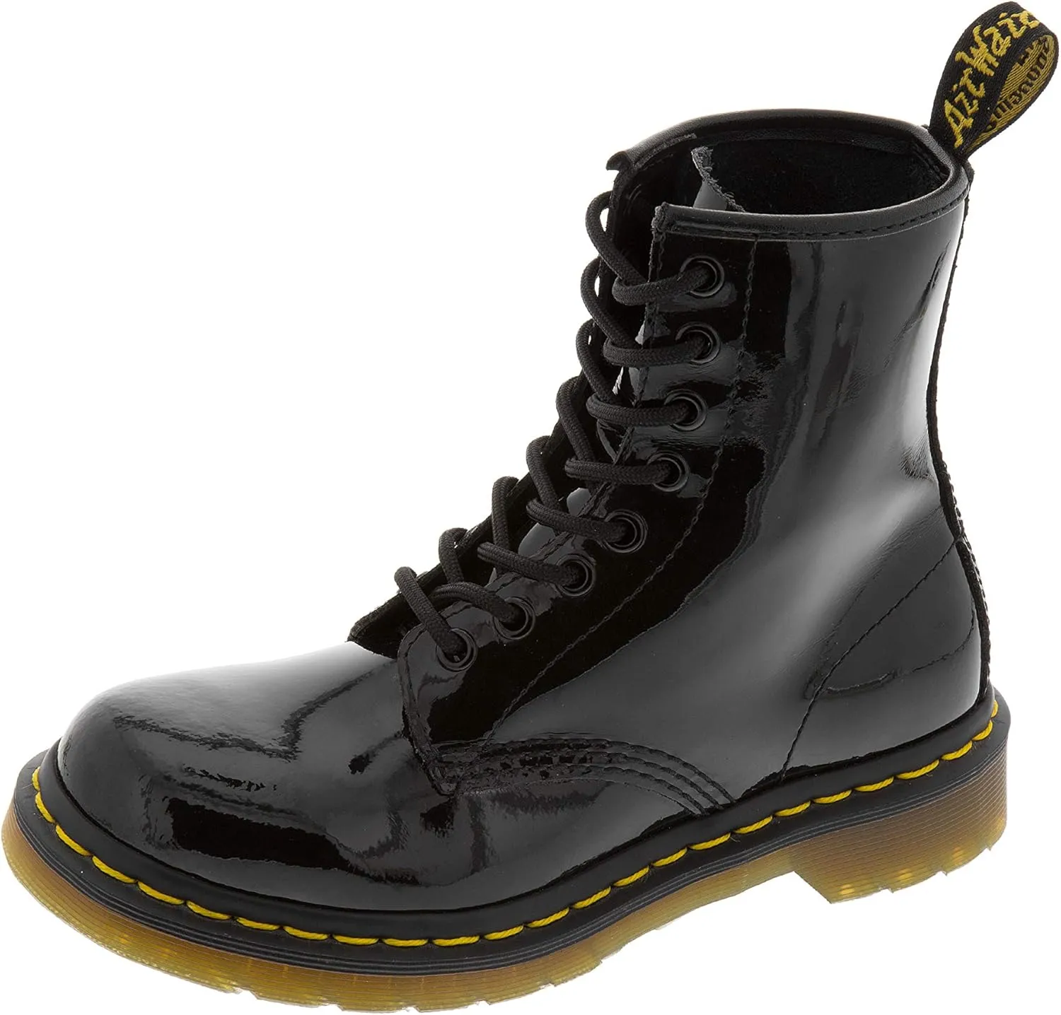 Dr. Martens Women's 1460 W Patent Leather Fashion Boot