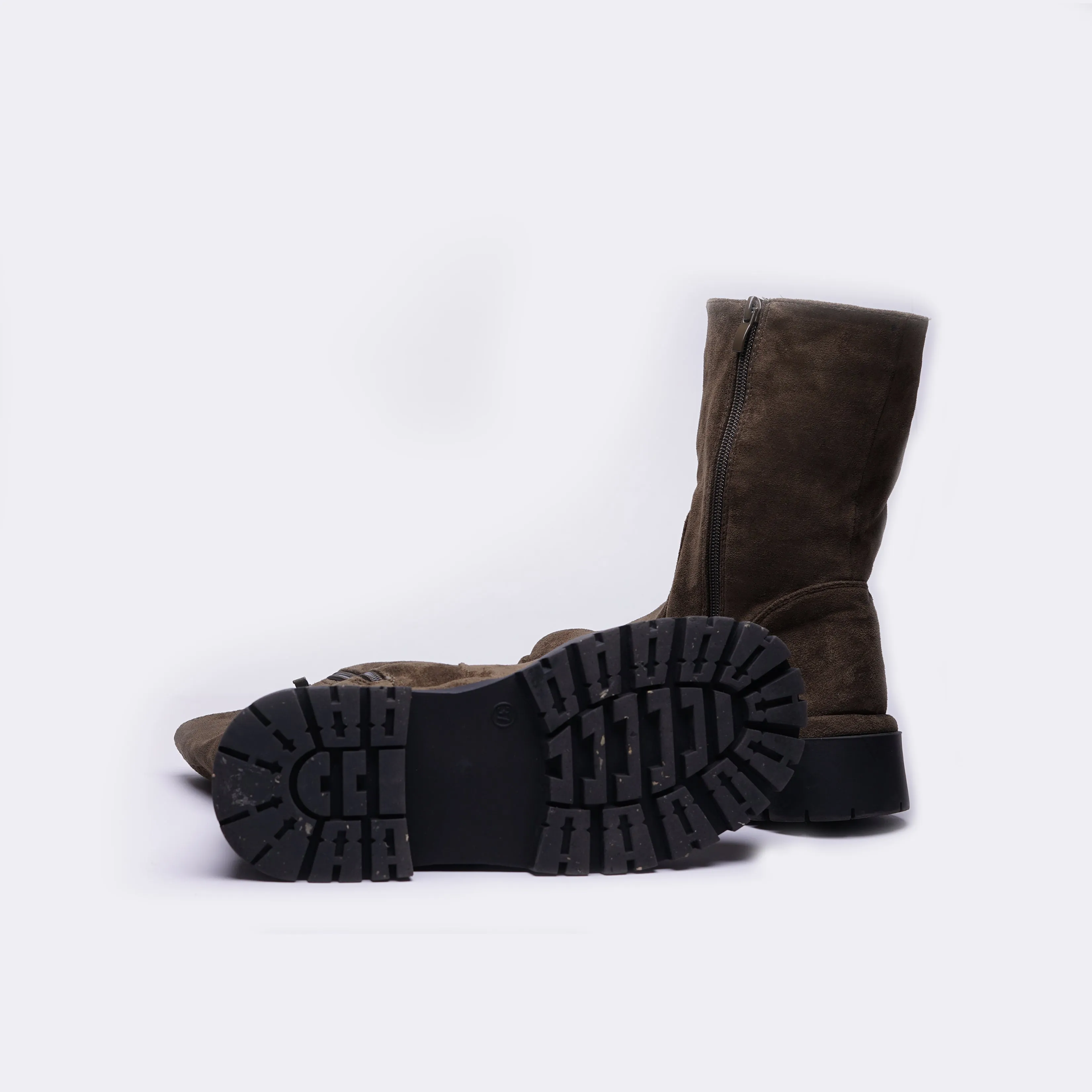European Platform Ankle Boots