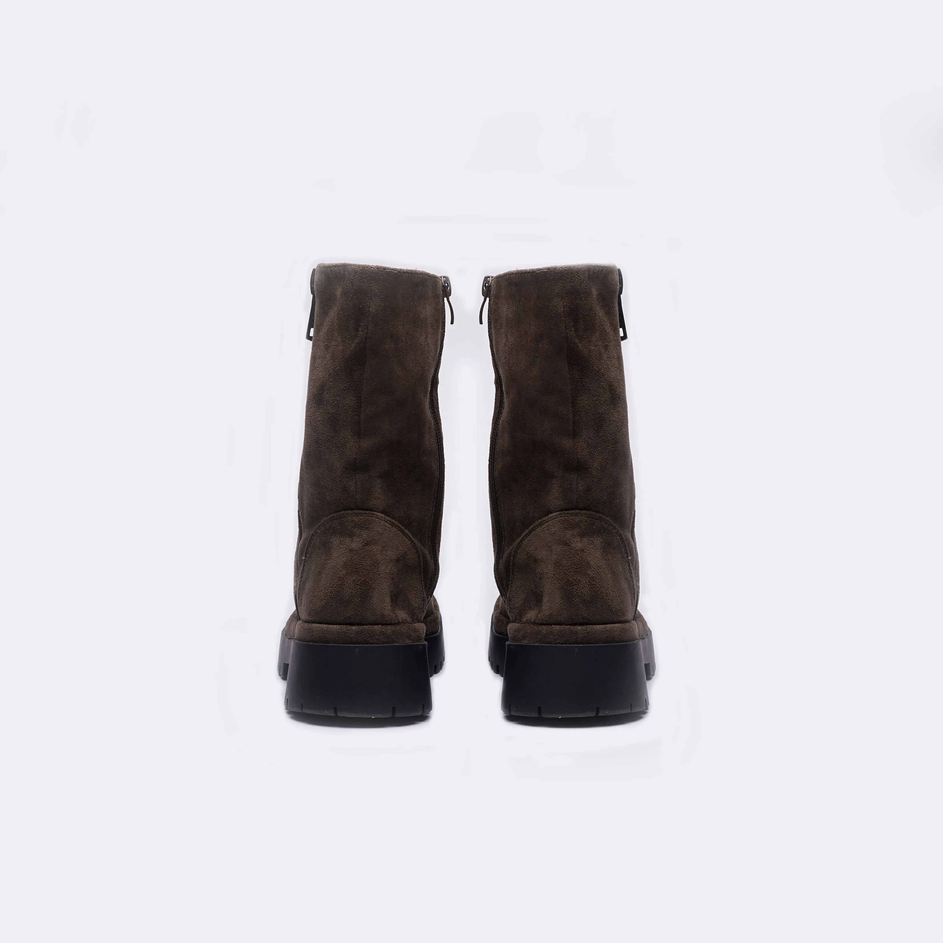 European Platform Ankle Boots