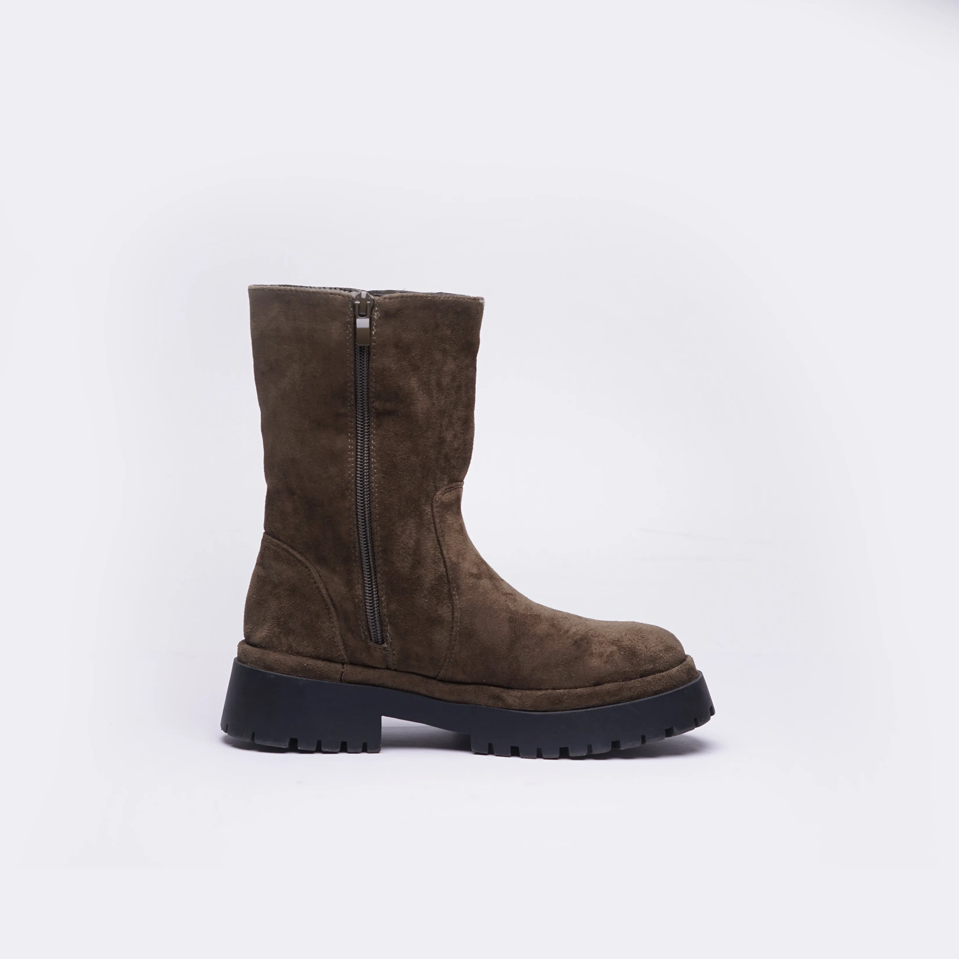European Platform Ankle Boots