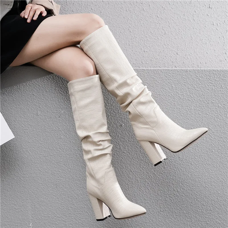 Frazer Slouch Knee High Boots