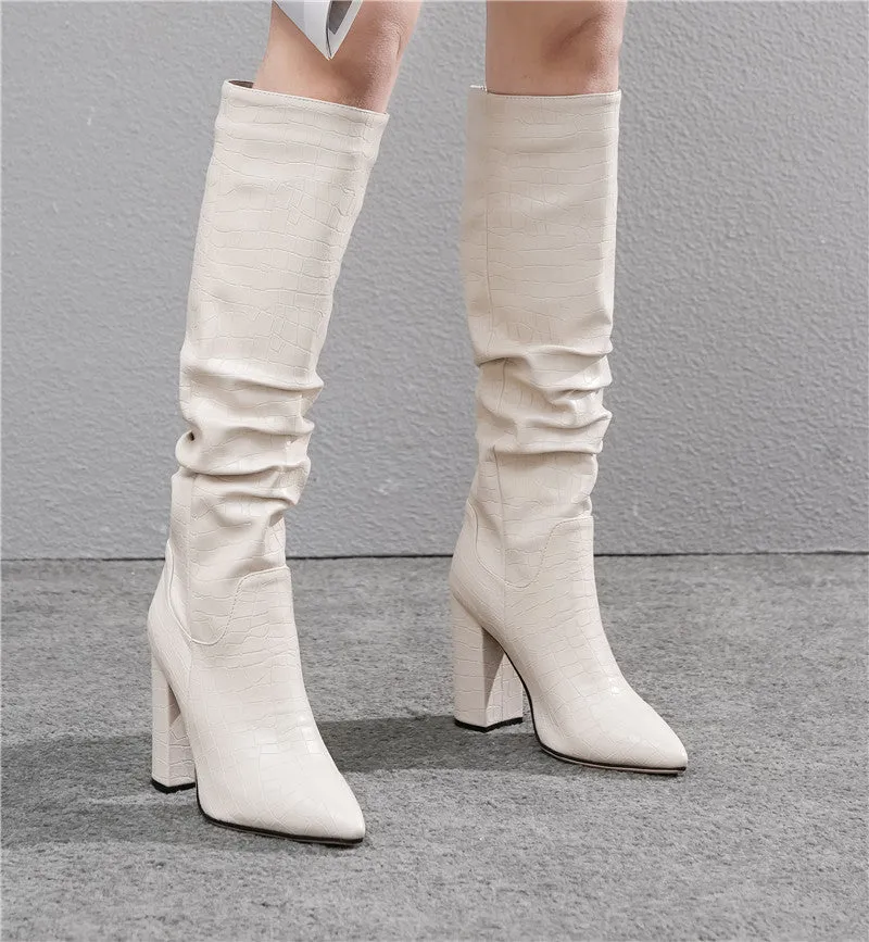 Frazer Slouch Knee High Boots