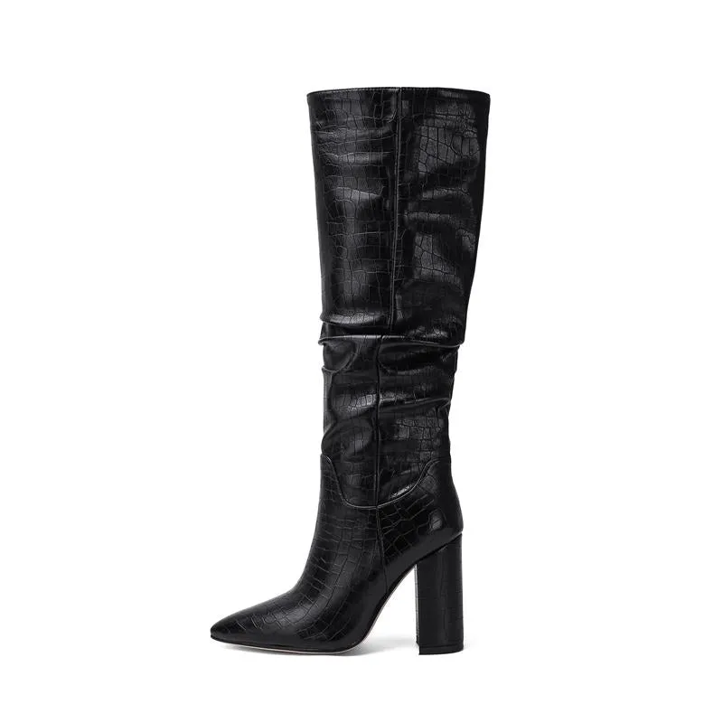 Frazer Slouch Knee High Boots