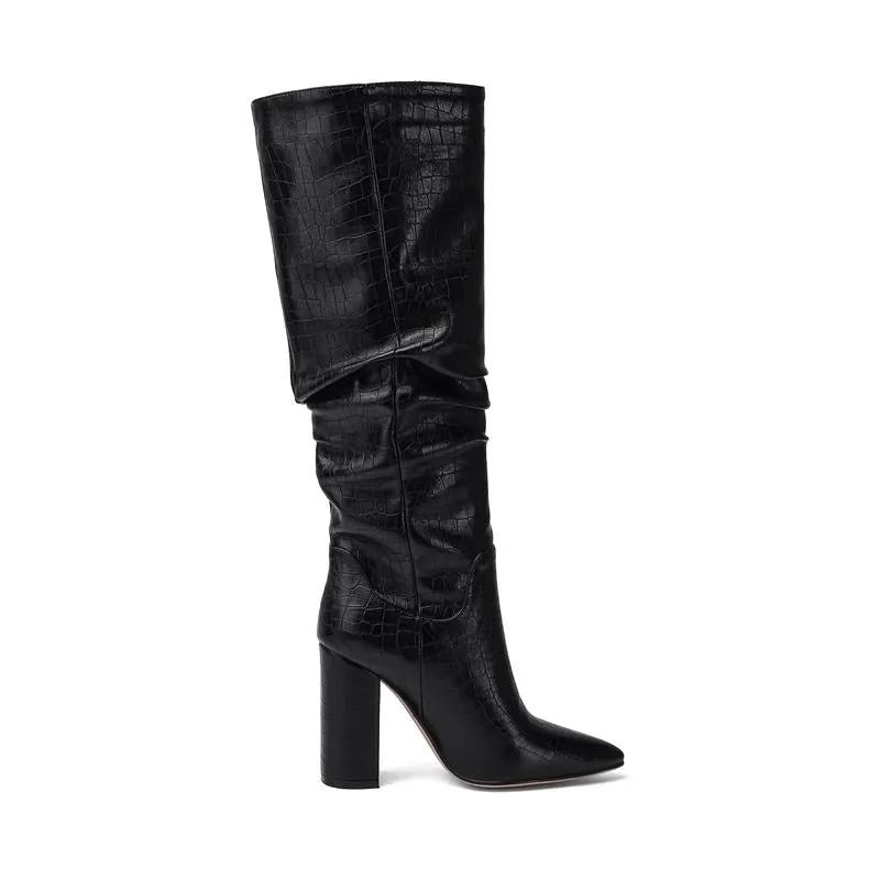 Frazer Slouch Knee High Boots