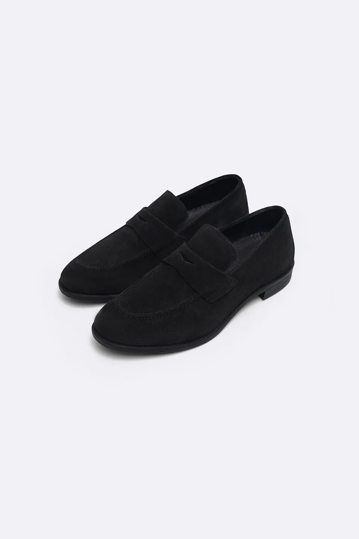 GENUINE SUEDE LOAFERS