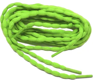 GREATLACES proATHLETIC(tm) OVAL-Bubbles(tm) style 6mm Sneaker Laces Shoelaces Shoestrings - (2 pair pack)