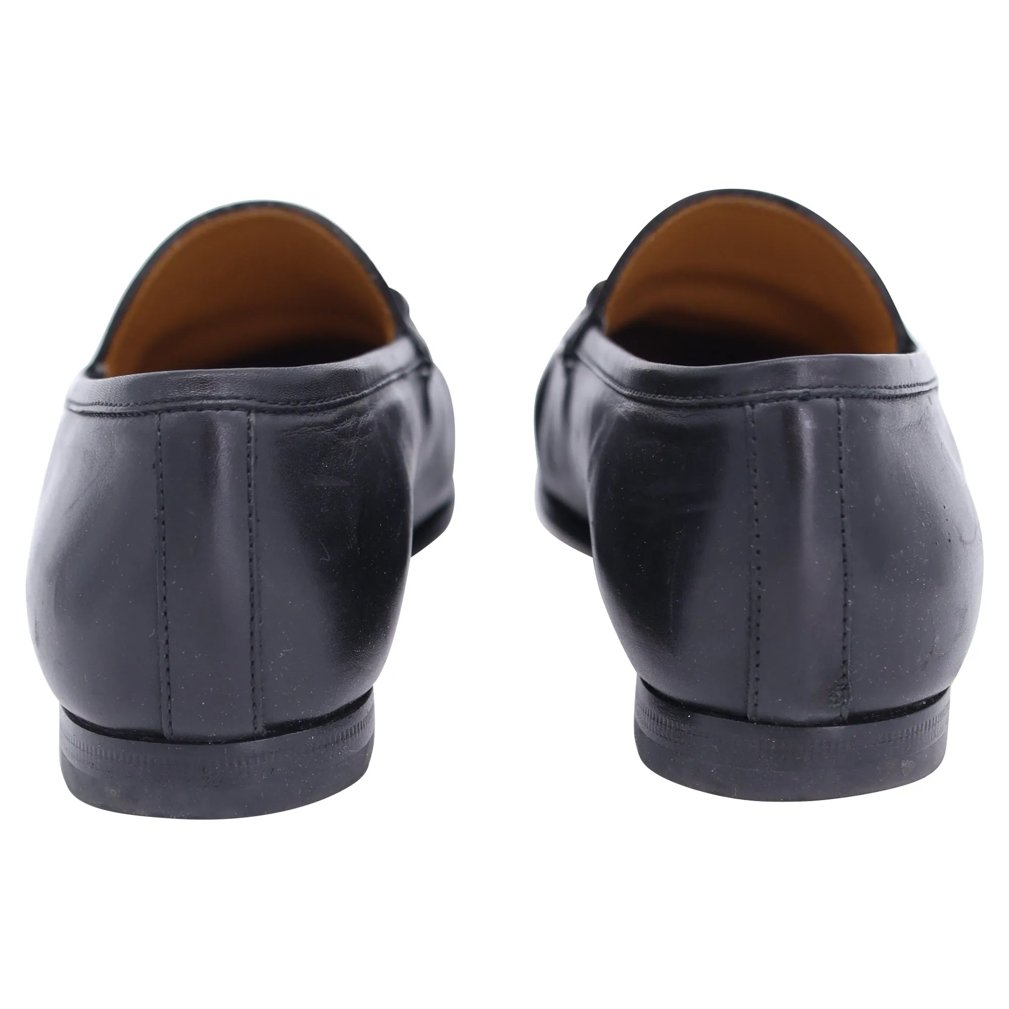 Gucci Jordaan Loafers in Black Leather