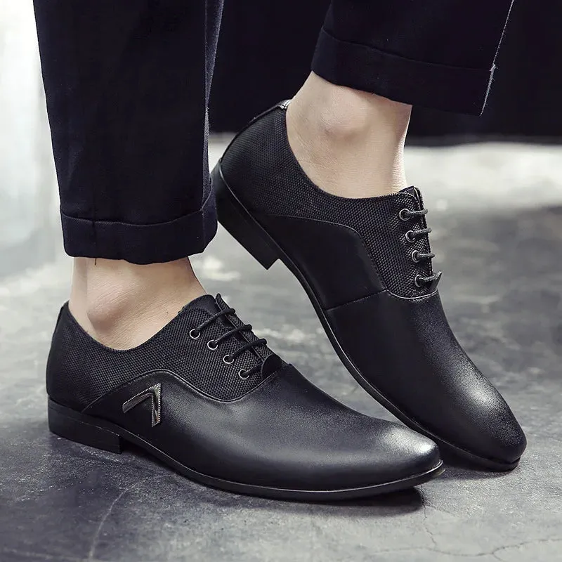 Italian Dress Shoes | Men Formal Shoes Leather Wedding Oxfords Office Shoes!