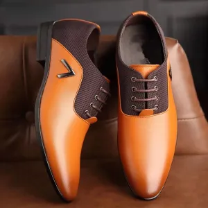 Italian Dress Shoes | Men Formal Shoes Leather Wedding Oxfords Office Shoes!