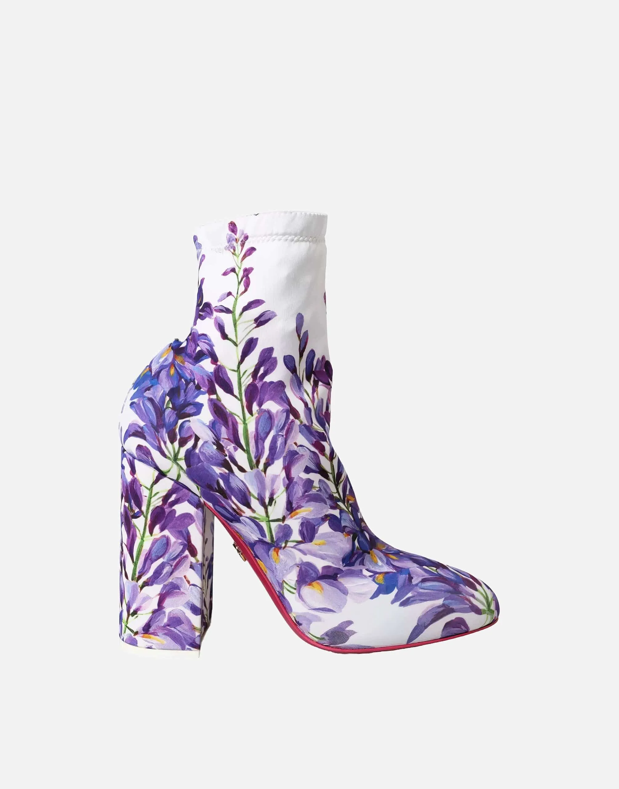 Jersey Stretch Booties With Floral Print