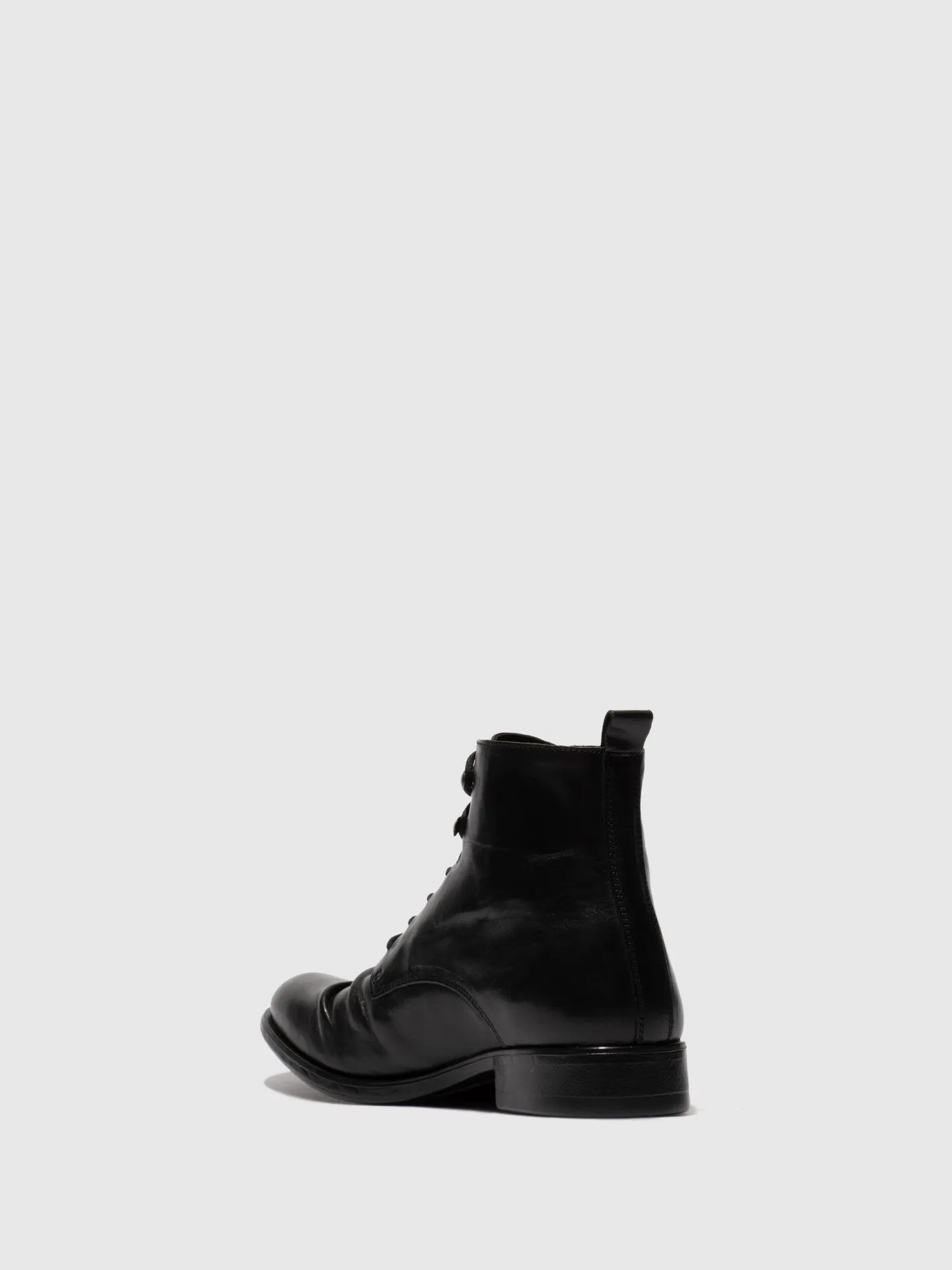Lace-up Ankle Boots MYKE660FLY ESTIGMA(VEGETAL) BLACK