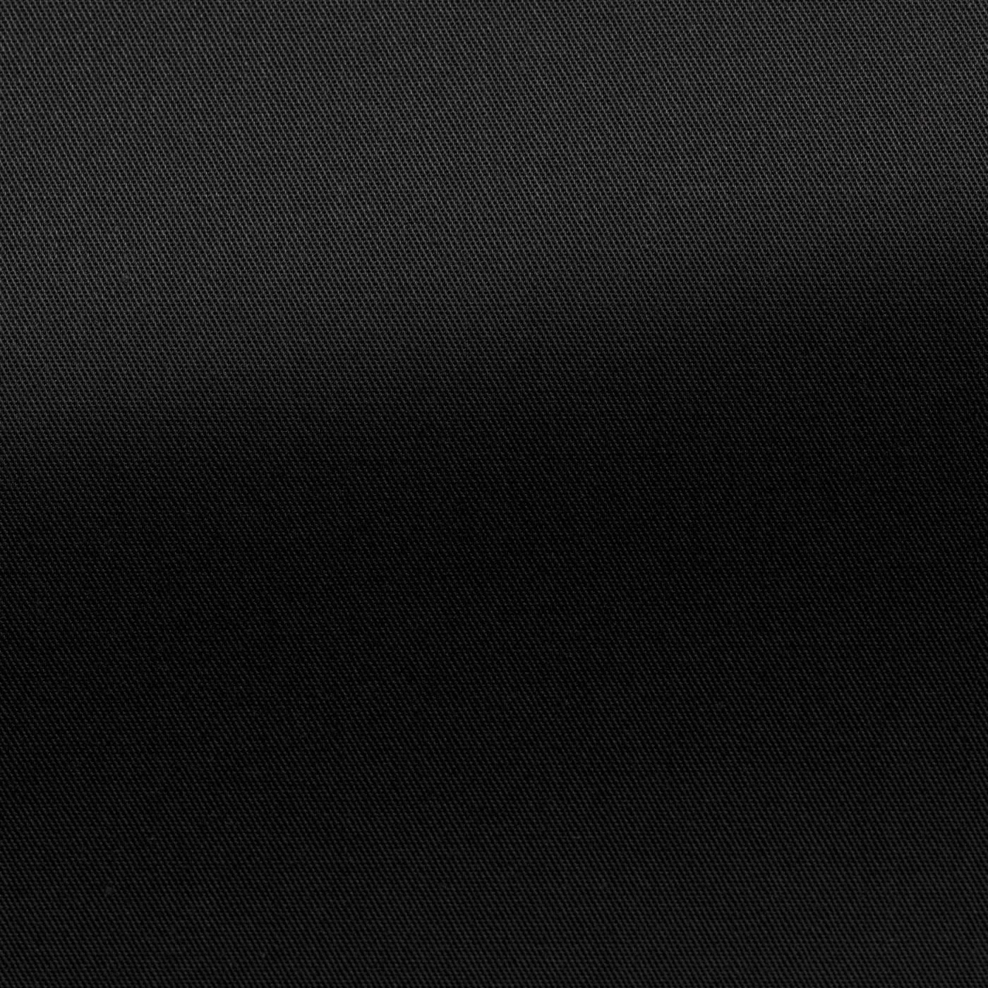 Larusmiani Black Cotton Stretch Fine Gabardine