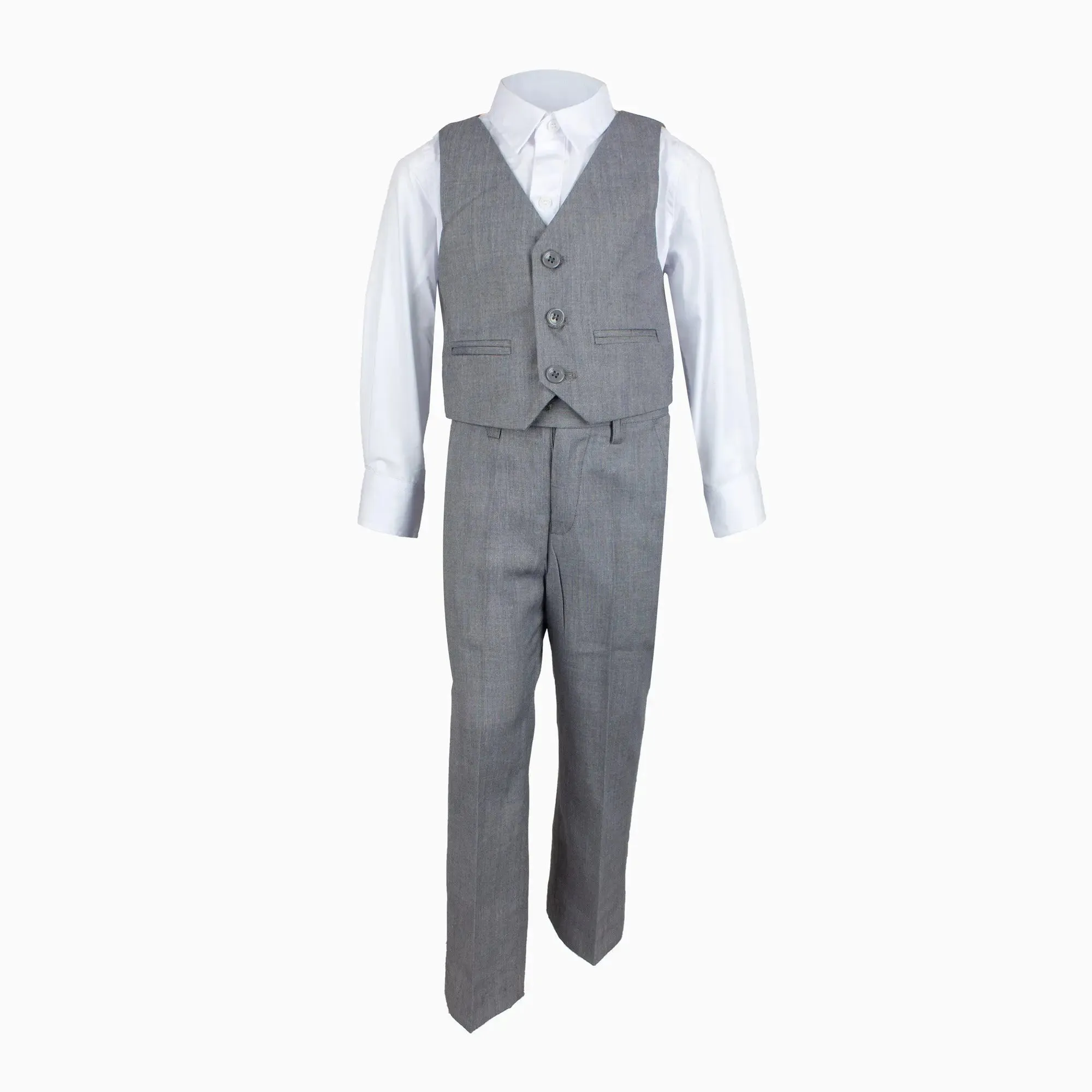 Light Grey 3 Piece Suit Set (8Y to 13Y)