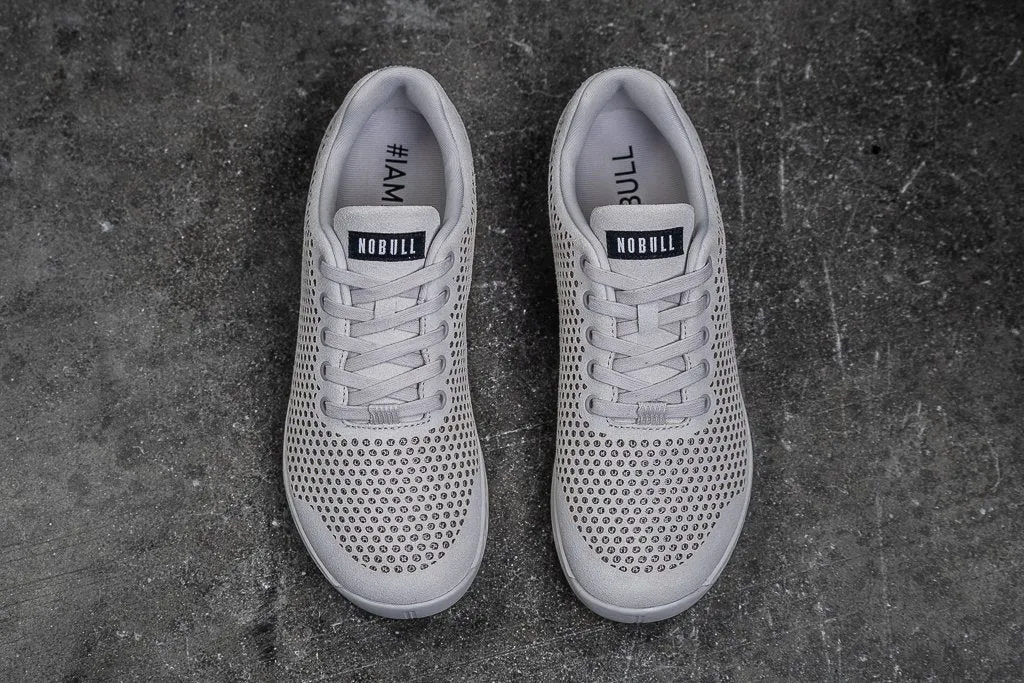 LIGHT GREY SUEDE TRAINER (WOMEN'S)