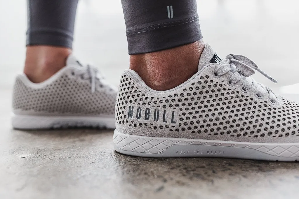 LIGHT GREY SUEDE TRAINER (WOMEN'S)