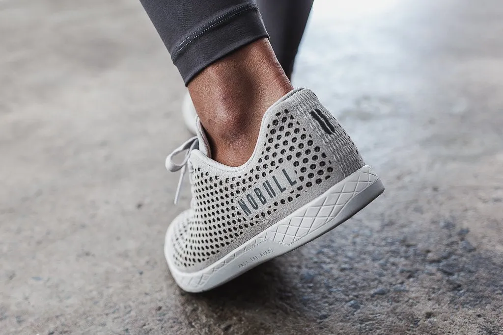 LIGHT GREY SUEDE TRAINER (WOMEN'S)