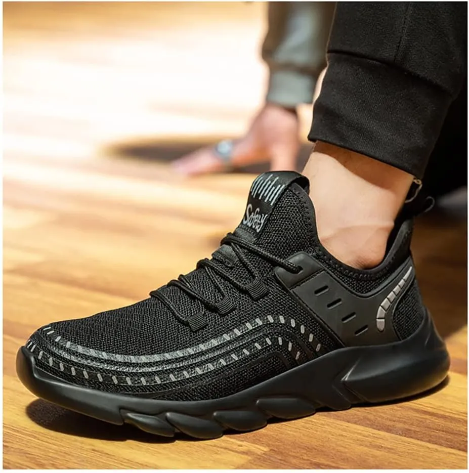 Lightweight Comfortable Restaurant Safety Footwear,is Also Ideal for Walking, Hiking, Industrial, Construction, Working, Outdoor Sports etc,