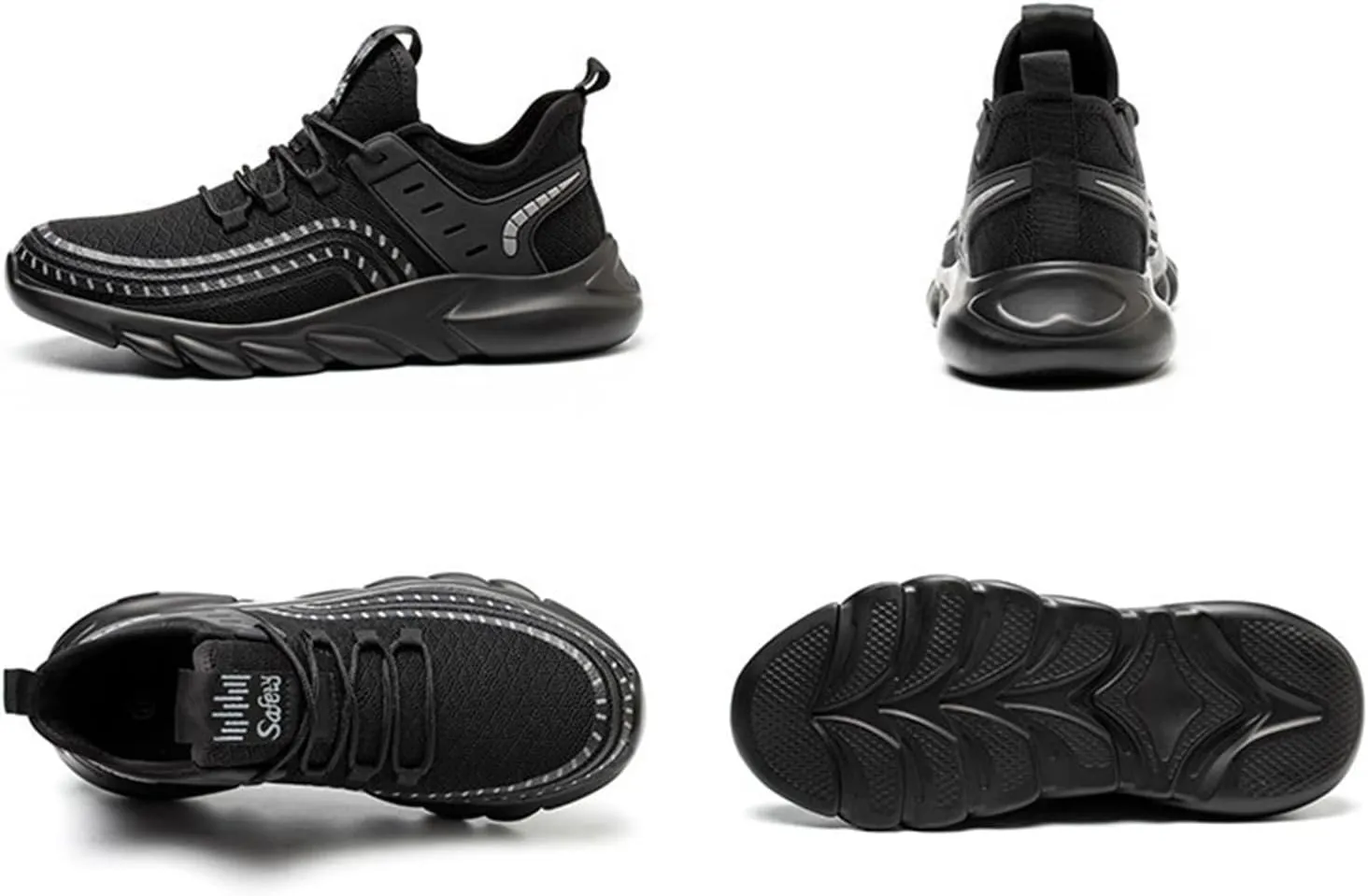 Lightweight Comfortable Restaurant Safety Footwear,is Also Ideal for Walking, Hiking, Industrial, Construction, Working, Outdoor Sports etc,